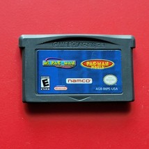 Ms. Pac-Man Maze Madness + PacMan World Nintendo Game Boy Advance Authentic - £9.51 GBP