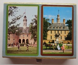 Congress Cel-U-Tone Playing Cards Double Deck Williamsburg Virginia - £7.90 GBP