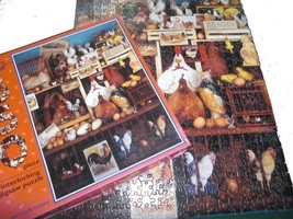 CEACO let&#39;s talk turkey CHICKEN Pictures 1992 Puzzle 550 pcs NEW - £22.74 GBP