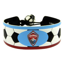 Colorado Rapids Bracelet Classic Soccer Alternate Logo CO - $558.63 MXN