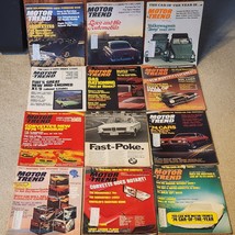1973 Motor Trend Magazine Vintage Lot Of 12 Full Year Jan-Dec See Pictures - $37.99