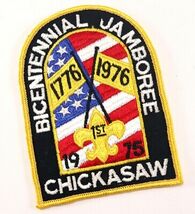 LARGE 1975 Chickasaw Bicentennial Jamboree Boy Scouts of America BSA Patch - $10.81 CAD