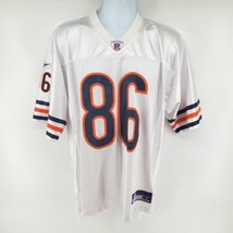 Chicago Bears Reebok Marty Booker Jersey Size M White Vintage - £46.50 GBP