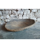 Antique Dough Bowl Wooden Bowl Primitive Antique Old Dough Bowl 19th. - $120.00