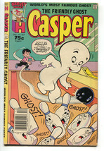 The Friendly Ghost Casper 227 Harvey 1986 VG Bowling Ball Alley Pins Cover - $2.39