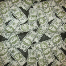 Dollar Bills - 6 Pcs Scarf Paisley Print Bandana 100% Cotton Head Warp - £17.56 GBP