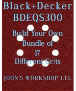 Build Your Own Bundle Black+Decker BDEQS300 1/4 Sheet No-Slip Sandpaper ... - $1.37 CAD