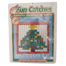 Beaded Craft Kit Christmas Tree Kids Suncatcher Billie Beads Vintage Deadstock - £15.49 GBP