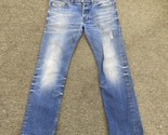 Diesel Industry Jeans Mens 32x34(30) Slim Straight Safado Denim Button Fly - $44.88