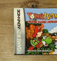 Yoshi&#39;s Island: Super Mario Advance 3 Game Boy Advance GBA MANUAL ONLY - £9.02 GBP