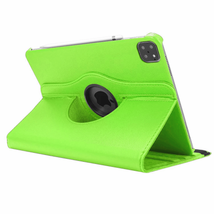 Leather Flip 360° Rotating Portfolio Case for iPad Pro 11 2nd/3rd Gen LIGHT GREE - £5.34 GBP