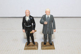 Marx Presidents 2.5&quot; Figures 6th John Q Adams 21th Chester A. Arthur - £7.93 GBP