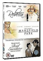 Rebecca/Mansfield Park/Brief Encounter DVD (2008) Emilia Fox, O&#39;Brien (D... - $19.00