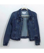 Time and Tru Medium Blue Wash Jean Jacket Wm Small 4-6 - $291.96 MXN