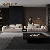 Italian Designer Light Luxury Genuine Leather Corner Combination New Arrival Min - £7,164.55 GBP+