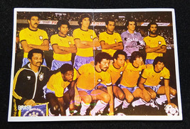 Brazil Team 82 ✱ Fifa World Cup Spain 82 ✱ Rare Sticker Card Football (Portugal) - £15.49 GBP