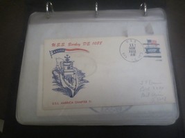 Vintage First Day Navy Day Cover Cancelled Envelopes 17 Different USS Ships - $27.69