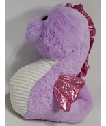 Hugme Seahorse Pink Metallic Stuffed Sea Animal Plush 14.5&quot; Toy Purple 3+ - $456.30 MXN