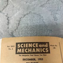 Science and Mechanics Build Your Own Ski Bob Vol 24 No 6 December 1953 - £9.53 GBP