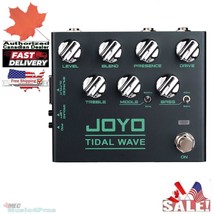 JOYO R-30 Tidal Wave Bass Guitar Pedal Preamp Overdrive +EQ + Noise Redu... - £64.44 GBP