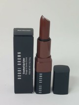 New Authentic Bobbi Brown Dark Chocolate Crushed Lip Color Lipstick - $21.41