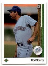 1989 Upper Deck #208 Rod Scurry    Seattle Mariners Baseball Cards EX/N ... - $1.73