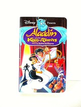 Aladdin and the King of Thieves VHS Robin Williams Disney (#vhp) - £2.40 GBP