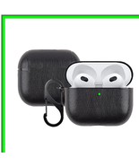 AirPods 3rd Gen Leather Case with Keychain and Shockproof Protection - $32.66