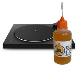 Slick Liquid Lube Bearings 100% Synthetic Oil for Sony and All Turntables - $9.72