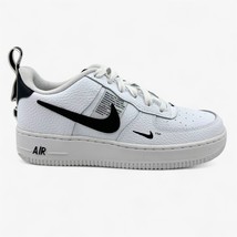 Nike Air Force 1 LV8 Utility GS White Black Tour Yellow Kids Athletic Sn... - $94.95