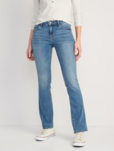 Old Navy Kicker Bootcut Jeans Womens 2 Blue Medium Wash Mid Rise Stretch... - £22.39 GBP