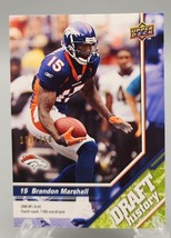 2009 Upper Deck Draft Edition Bronze 125 Card #158 Brandon Marshall /350 - $3.70