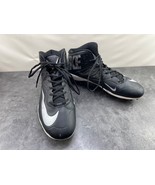 Nike Zoom Football Cleat Code Men 11.5 Elite 3/4 Shoes Black Athletic 60... - €30,11 EUR