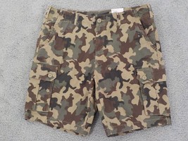 Sonoma Mens Cargo Shorts Size 38 Camouflage Stretch 10&quot; Inseam Everydayshort Nwt - £14.08 GBP