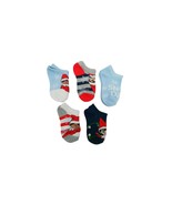 5 Pack Elf On The Shelf Snow Days No Show Socks Size 4-6  Shoe Size 7-10... - $14.84