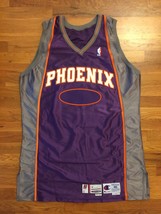 2001-02 Phoenix Suns Blank Road Pro Cut Game Jersey 46+3 penny hardaway marbury - £385.97 GBP