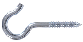 Hardware Essentials 321808 Fg Hood Screw Hook, 3/8 in. x 4-7/8 in., 1-Pc - $15.20