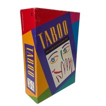 Taboo Board Game Of Unspeakable Fun Vintage 1989 Missing Buzzer - £9.04 GBP