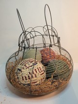 Vintage Wire Egg Basket - $34.21 CAD