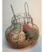 Vintage Wire Egg Basket - $34.30 CAD