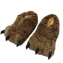 High Quality Paw Slippers Funny Animal Slippers Women Winter Monster Claw Plush  - £22.58 GBP