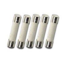 Pack of 5, ABC 5A 125v/250v Fast Blow Ceramic Fuses, 6x30mm, F5A 5 amp (1/4 inch - £11.00 GBP