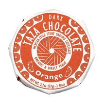 6x Taza Chocolate Organic Mexican-Style Disc 50% Dark Chocolate, Orange,... - $19.79
