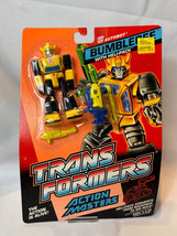 1989 Hasbro Transformers Action Masters Autobot BUMBLEBEE W/ Heli Pack Sealed - £78.65 GBP