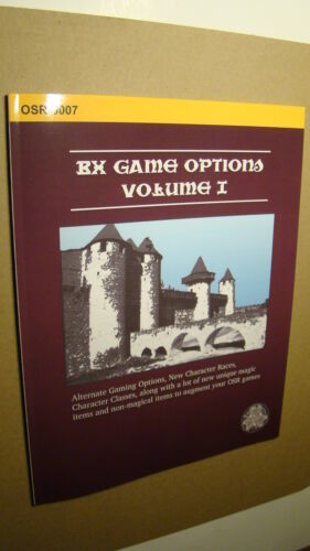 BX GAME OPTIONS VOLUME I *VF/NM 9.0* DUNGEONS &amp; DRAGONS - $17.00