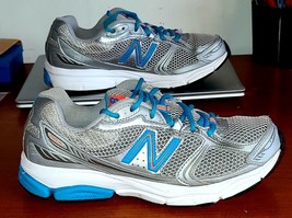 New Balance 563v2 Running Shoes Grey/Blue/Silver, Mesh Women&#39;s US 8.5 - £25.64 GBP