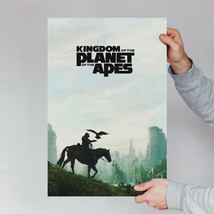 Kingdom Of The Planet Of The Apes Movie Poster Promo Version 2024 Film Wall Art - £8.56 GBP+