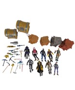 FORTNITE 120pc Turbo Builder Set 9 Figures 91 Building Plate 18 Weapons ... - $55.00