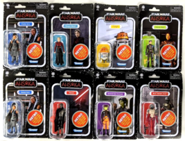 Star Wars Ahsoka Retro Collection 3 3/4&quot; Figures | Wave 2 | Case of 8 Fi... - $94.99