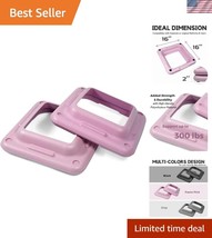 Stackable Aerobic Exercise Risers - Height Adjustable for Every Fitness ... - €43,15 EUR